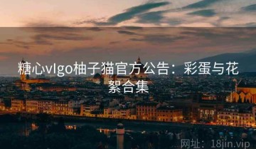 糖心vIgo柚子猫官方公告：彩蛋与花絮合集